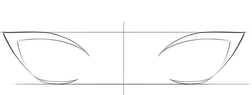 如何为初学者画动漫女性的眼睛