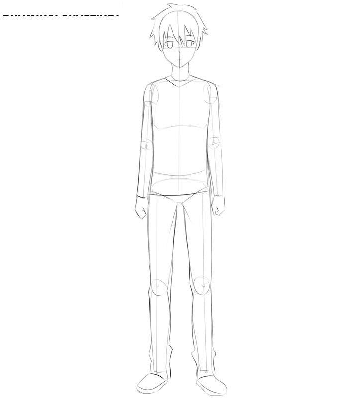 如何一步一步地为初学者画动漫